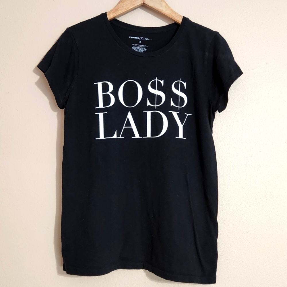 Express BO$$ Lady Graphic Tee